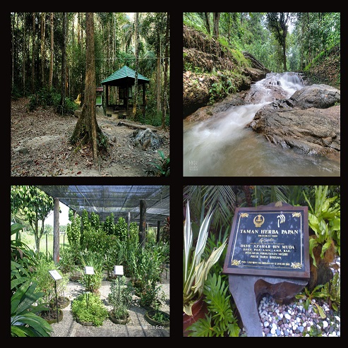 Gambar-gambar di Taman Herba Papan